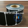 Printed shipping label adhesive label sticker on printer